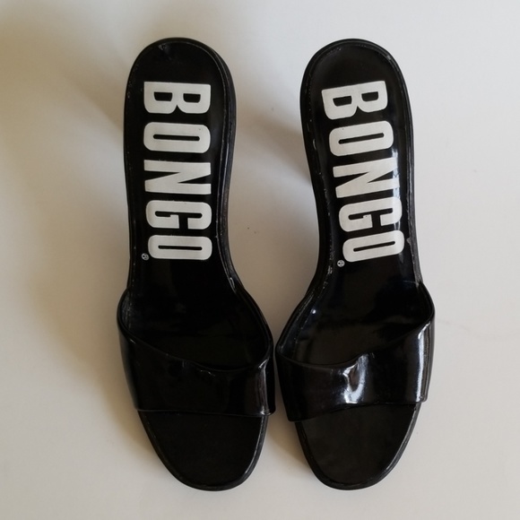 Vintage Bongo Chunky Heel Sandals 5.5 - Picture 3 of 8